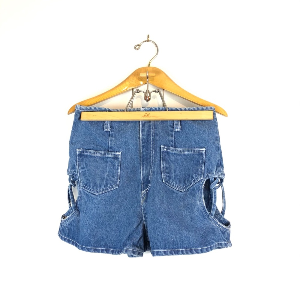 Vintage 90’s cutout high waisted shorts